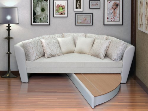 Круглый диван-кровать Смайл в Рязани - изображение 1